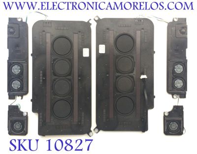 KIT DE BOCINA PARA TV SAMSUNG 8K ( 6 PZ ) / NUMERO DE PARTE BN96-150954D / BN63-18769A / BN63-18771A / BN63-18775A / BN9618769A / BN6318769A / BN6318771A / BN6318775A / MODELO QN87Q950TS